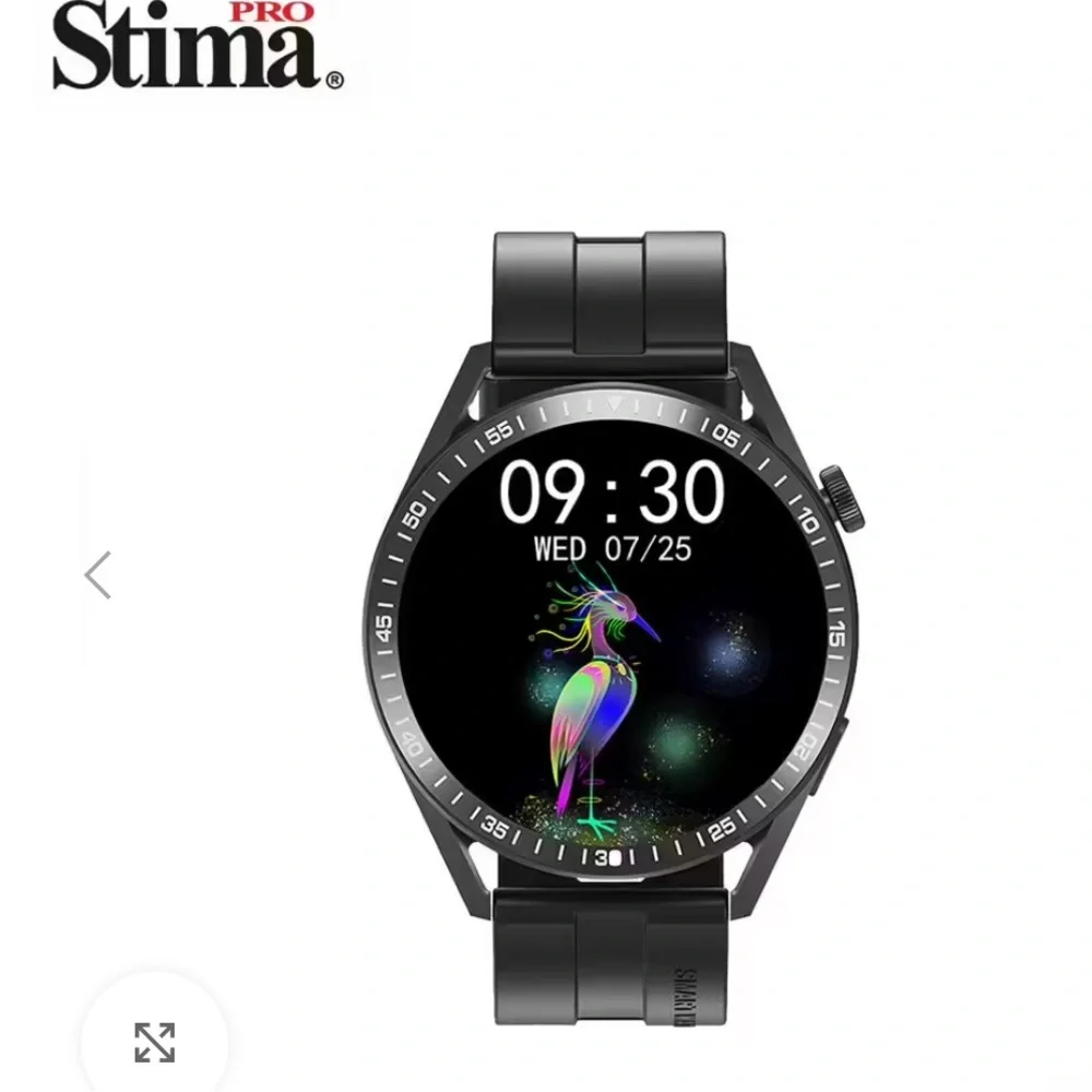 Black Smartwatch with Advanced Features
